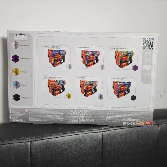 X-Shot SKINS Dread Dart Blaster - Sonic the Hedgehog by ZURU Hyper Spike - Picture 4 of 7